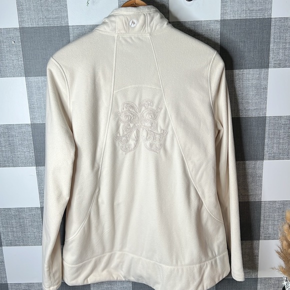 Marmot Polartec Fleece Zip Up Embroidered - Picture 7 of 9